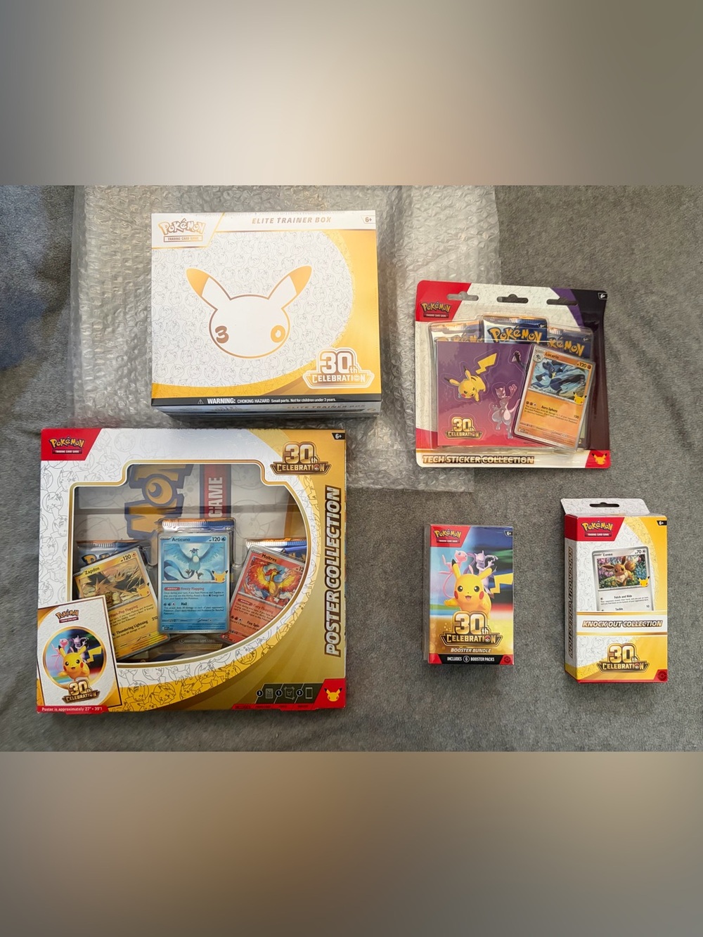 Pokemon 30th Anniversary Celebration Bundle